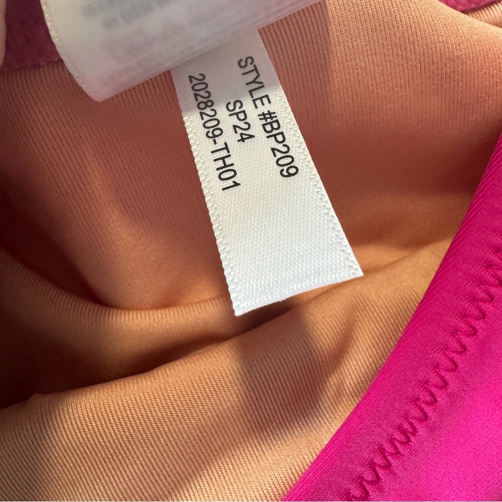 J.Crew Heritage 1989 Bikini Bottom NWT size Medium Radiant Fuchsia High-Leg - Picture 7 of 12
